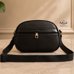 کیف دوشی زنانه مدل پینچ - رنگ مشکی