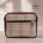 کیف دوشی زنانه مدل فیونا جنس پارچه ای