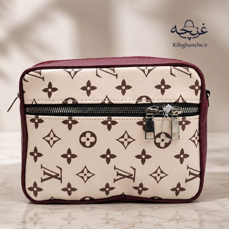 کیف دوشی زنانه مدل فیونا چرم خارجی