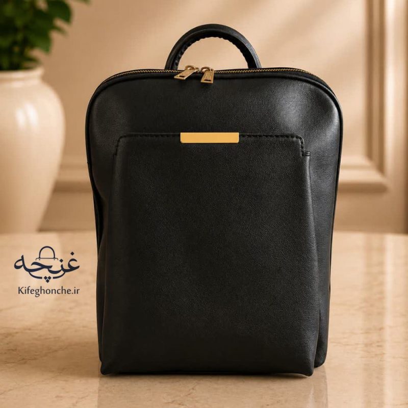 کوله‌ پشتی زنانه مدل ماهور رنگ مشکی