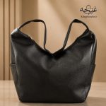 کیف دوشی زنانه مدل سیمین رنگ مشکی
