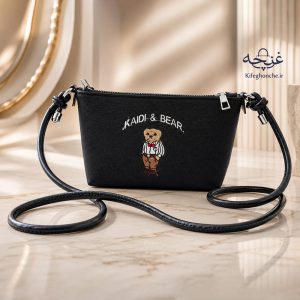 کیف دوشی زنانه مدل تدی رنگ مشکی