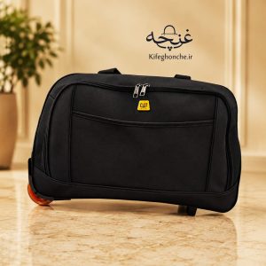 خرید چمدان تراولی CAT مدل سهند رنگ مشکی