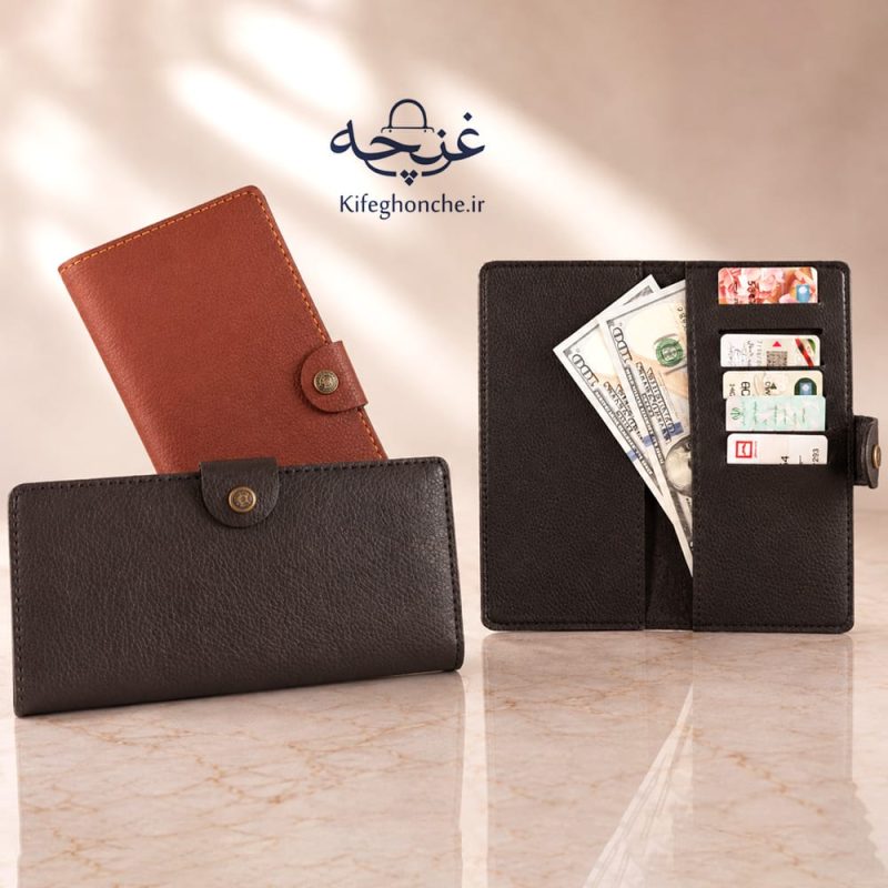 کیف پول مردانه مدل رادین در تنوع رنگ