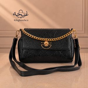 کیف مجلسی زنانه مدل غنچه ورنی دو بند