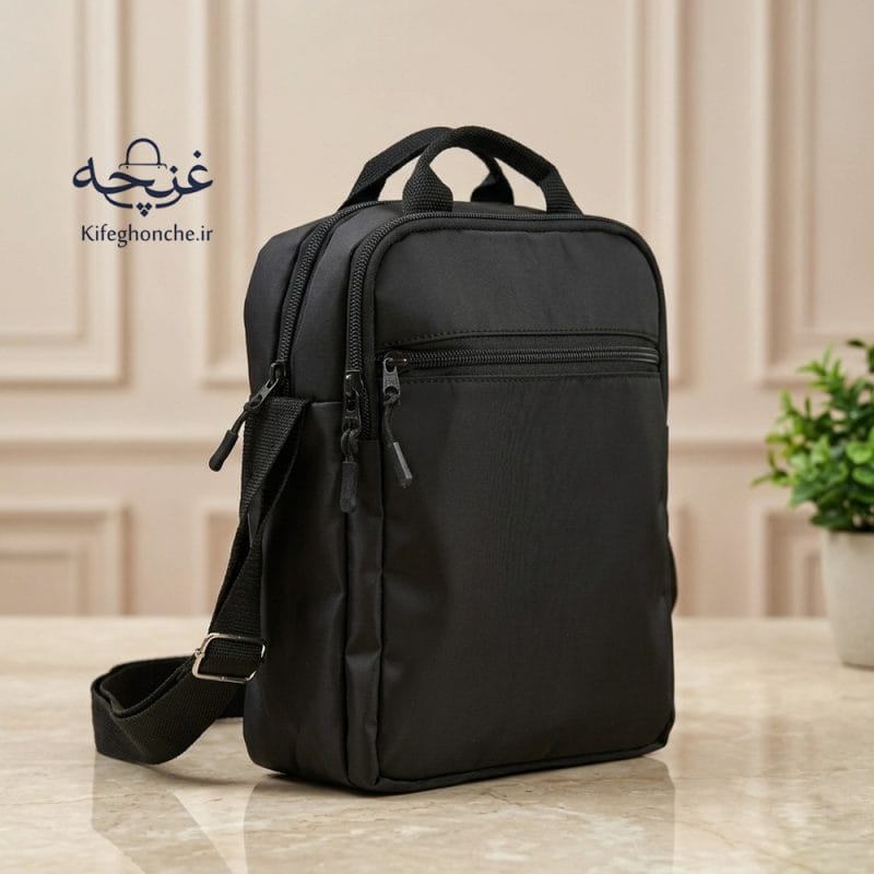 کیف دوشی مدل ارسلان همراه با محافظ تبلت و گوشی - Image 5