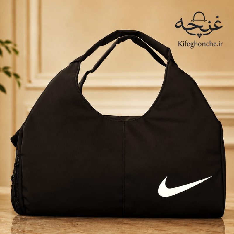 ساک ورزشی زنانه نایکی مدل خفاشی رنگ مشکی