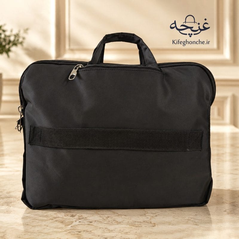 کیف لپ تاپ سه کاره مدل الگانت از نمایه پشت