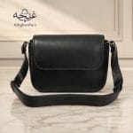 کیف دوشی زنانه مدل گندم رنگ مشکی