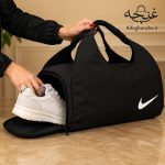ساک ورزشی زنانه نایکی مدل خفاشی جا کفشی دار