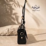 کیف دوشی زنانه مدل سوفیا رنگ مشکی از نمایه بغل